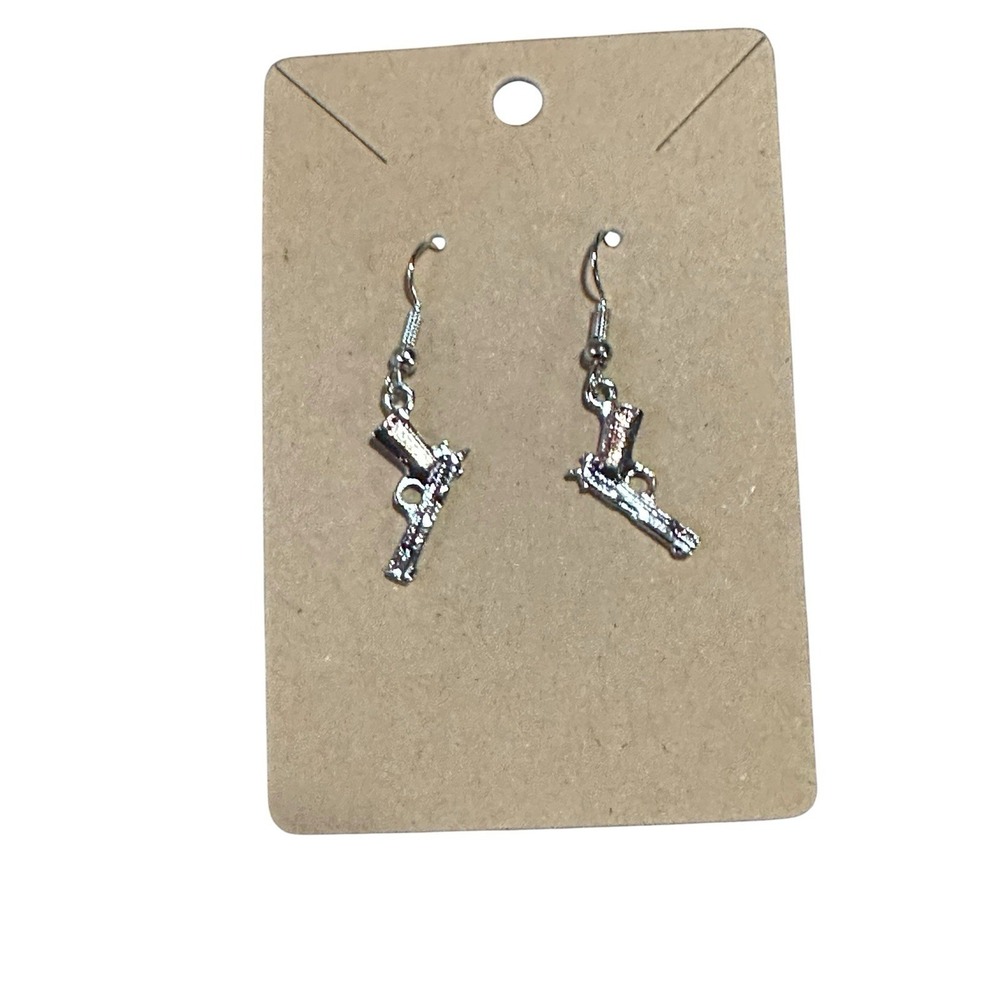 NEW novelty fashion EARRINGS dangle 2a pew pew